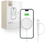Tech-Protect QI15W-A44 Magnetic vezeték nélküli töltő with MagSafe, fehér