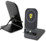 Ferrari FEMFBMALK 2-az-1-ben MagSafe indukciós töltő 15W fekete - tok-store