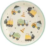 Party Deco Lemezek Építőipari járművek 6 db (TPP80)