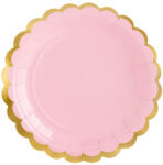 Party Deco Tányérok Pink 6 db (TPP16-081J)