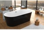 Kolpa San Comodo-FS 185x90 cm negru/alb (593790)