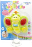  Zenélõ bébi játék, el. , felh. , sok zene, fény, hangerõ szabályozó, 2 szín, 18x22 cm lapon