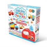 Buddy & Barney fürdőjáték, Tapassz a csempére színváltós szett - munkagépek - pcland