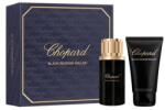  Set cadou Chopard Black Incense Malaki 80ml + 150ml Gel de Dus, Apa de Parfum, Barbati