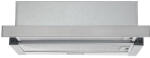 CROWN Абсорбатор за вграждане Crown CT6040IX, 65W, 353 m3/h, 2 степени, Телескопичен, LED осветление, Инокс (CT6040IX)