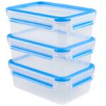 Tefal Tárolódoboz Tefal Master Seal Fresh 3 db 1 l N1031351 Négyszögletes (N1031351)