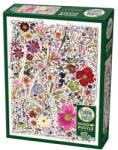 Cobble Hill 1000 db-os puzzle - Flower Press: Spring (40273) (40273)