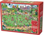 Cobble Hill 1000 db-os puzzle - Offside Antics - DoodleTown (44515) (44515)