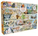 Gibsons 1000 db-os puzzle - Sun Bears and Sloths (7134) (G7134)