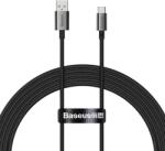 Baseus Cablu Date si Incarcare Baseus USB-A - USB-C Superior Series 100W 2m Negru