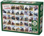 Cobble Hill 1000 db-os puzzle - Railroads of America (40232) (40232)