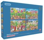 Gibsons 4x500 db-os puzzle - Roots and Shoots (5066) (G5066)