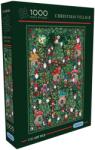 Gibsons 1000 db-os puzzle - The Art File - Christmas Village (7221) (G7221)