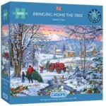 Gibsons 1000 db-os puzzle - Bringing Home the Tree (6352) (G6352)