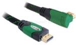 Delock High Speed HDMI-kábel típusú Ethernet HDMI A dugós > HDMI A dugós derékszögű 4K 1 m (DL82951) (DL82951)