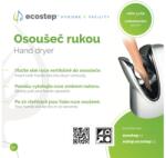 EcoStep 100001 - Információs tábla kézszárítóhoz R1.1 CZ/ENG 100001 (EP0004)