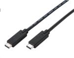 C-TECH USB 3.2 Type C Összekötő Fekete 2m CB-USB32-20B (CB-USB32-20B)
