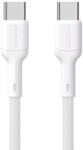 Dudao Cablu de date Dudao L9C, USB-C/USB-C, 65W, 2 m, Alb (6976625334537)