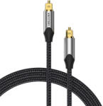 Vention Cablu de date Vention Toslink BAVHI Optical, tata S/PDIF, 3m, Negru/Gri (BAVHI)