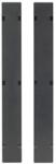 APC Hinged Covers for NetShelter SX 750mm Wide 42U Vertical Cable Manager(Qty 2) (AR7581A) - vexio