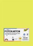 FOLIA Dekorkarton, 2 oldalas, A4, 300 g, 50 lap, FOLIA, limesárga (FL6145049) - papirdepo