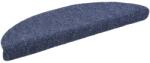 vidaXL 5 db kék tűlyukasztott öntapadó lépcsőszőnyeg 56 x 17 x 3 cm 149684 (149684)