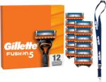 Gillette Fusion5 12 darab + kulcstartó
