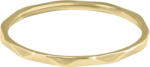 Troli InelMinimalistplacat cu aur cu un design delicat Gold 52 mm