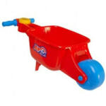 TechnoK Vidám Színes Műanyag Homokozó Talicska - 57x22x22 cm (03329)