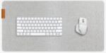 Artimo Desk Mat - Loom Series - Premiu stofă mousepad S (60x30 cm) - Deschis gri (artimo-loom-light-s) Mouse pad