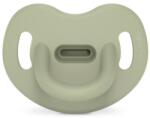 Suavinex Suavinex, SX Pro, suzeta anatomica din 100% silicon, 6-18 m, verde