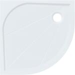 SAT Zuhanytálca negyedkörös SAT Limnew 100x100 cm öntött márvány fehér LIMNEW100S (LIMNEW100S)