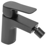 SAT Bidé csaptelep SAT Cube Way leeresztőszeleppel fekete matt CU235C (5253500 MATT BLACK)