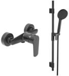 SAT Zuhany csaptelep SAT Mood zuhanyszettel együtt 150 mm fekete matt SATBSMOOD268CSET1 (SATBSMOOD268CSET1)