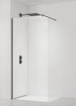 SAT Walk-in zuhanyparaván Walk-In / ajtó 140 cm SAT Walk-in fekete profilban SATBWI140PRGM (SATBWI140PRGM)