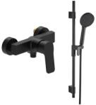 SAT Cube Way zuhanycsaptelep zuhanyszettel 150 mm fekete SATBSCU268CSET1 (SATBSCU268CSET1)