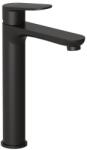 Kludi Magas mosdó csaptelep Kludi X1 leeresztőszelep nélkül matt fekete 322983975 (322983975)