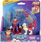Imaginext Set de joaca cu figurina, Imaginext, Metal Force, Superman, JGN60 Figurina