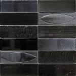 Mosavit Üvegmozaik Mosavit Geo negro 30x30 cm matt/fényes GEONE (GEONE)