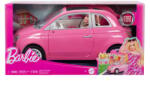 Mattel Papusa cu masinuta, Barbie in masina, Fiat 500, HRG59 Papusa Barbie