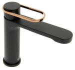 SAT Mosdó csaptelep SAT Fusion leeresztőszelep nélkül fekete/bronz SATBSFU271CPCBR (SATBSFU271CPCBR)