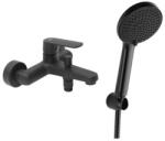 SAT Kád csaptelep SAT Feel fürdőkádas készlettel 150 mm fekete matt SATBSFEEL222CSET1 (SATBSFEEL222CSET1)