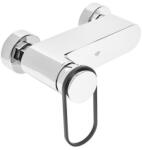 SAT Zuhany csaptelep SAT Fusion zuhanyszett nélkül 150 mm kerek kar fekete SATBSFU268KPC (SATBSFU268KPC)