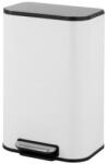 SAT Szemétkosár szabadon álló SAT 12 l fehér mat SATDKOSO12B (HDB-18090W-12L)