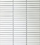 Premium Mosaic Kerámia mozaik Premium Mosaic Kit Kat snow 28x31 cm fényes MOSKK3SNL (MOSKK3SNL)