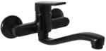 RAV SLEZÁK Mosogató - mosdó csaptelep RAV SLEZÁK Colorado leeresztőszelep nélkül 150 mm fekete matt CO101.5/26CMAT (CO101.5/26CMAT)