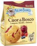 Barilla Keksz MULINO BIANCO Cuor di Bosco erdeigyümölcsös krémmel töltött 300 g - vectraline