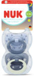 Nuk Силиконови залъгалки NUK - First Choice, Day & Night, За момче, 18-36 m, 2 броя (10177263)
