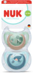 Nuk Силиконови залъгалки NUK - First Choice, с декорация Костенурка & Кит, 18-36 m, 2 броя (10177246)