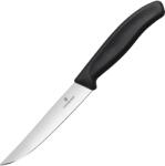 Victorinox Cuțit de bucătărie Victorinox Swiss Classic Gourmet Black 12 cm - lamă netedă cu vârf ascuțit